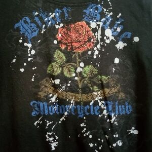 GUC Women's Biker Babe Motorcycle Club Girlie Tee